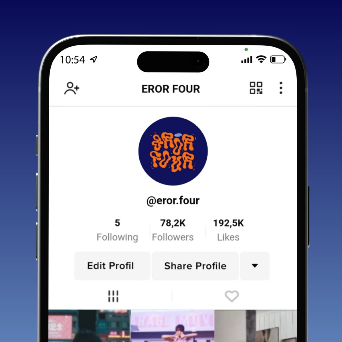 EROR FOUR tweet media