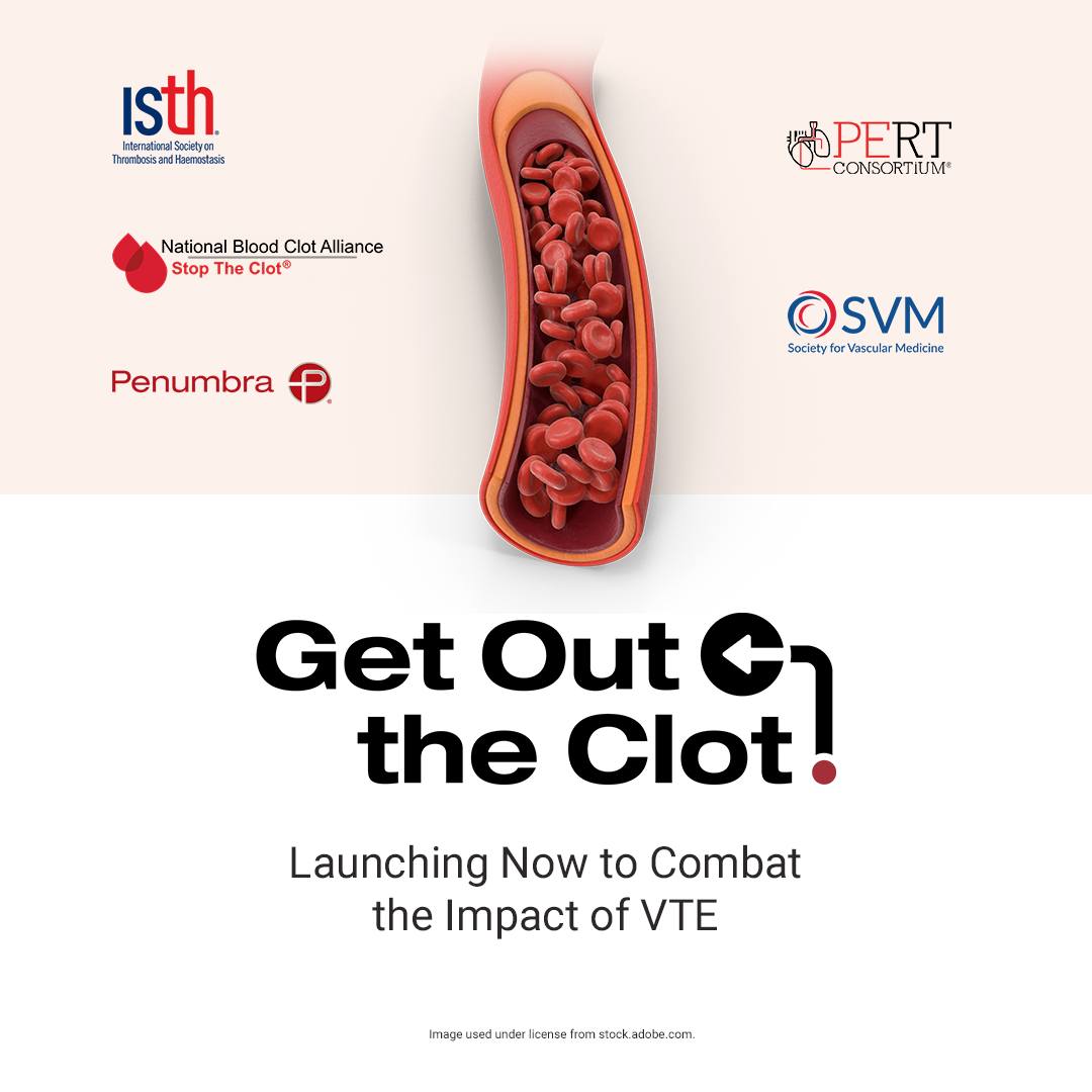 It’s #BloodClotAwarenessMonth.

Do your patients know the signs and symptoms of blood clots? Encourage them to learn more about blood clots at getouttheclot.com/patient/

#VTEAwareness #ISTH