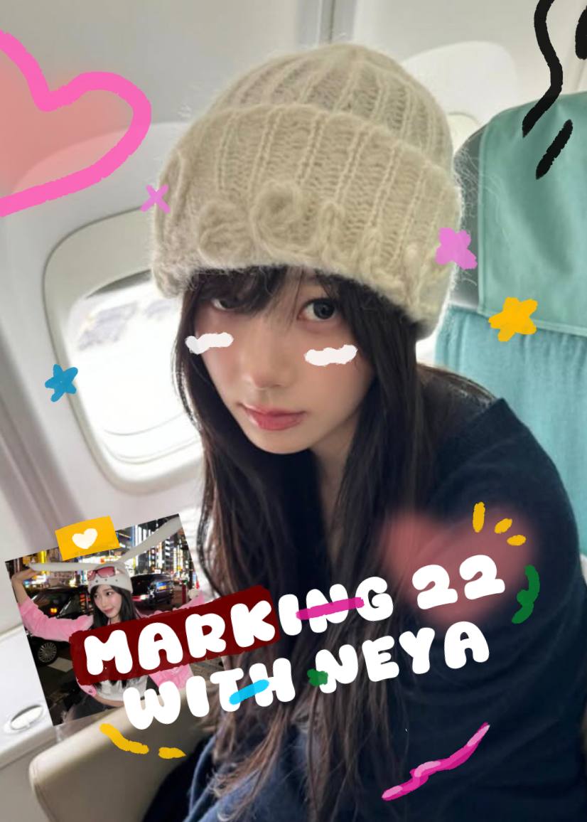 halo kak Neya <a href="/ssaturznus/">neya</a> selamat ulang tahun yaa terima kasih karena sudah berbagi banyak kebahagiaan ke seama diulang tahun kakak. Semiga kakak bahagia selalu, dan panjang umur #Marking22WithNeya.  Terima kasih juga kak sky karena sudah bikin layout cantik  <a href="/caxpture/">Sky.</a>