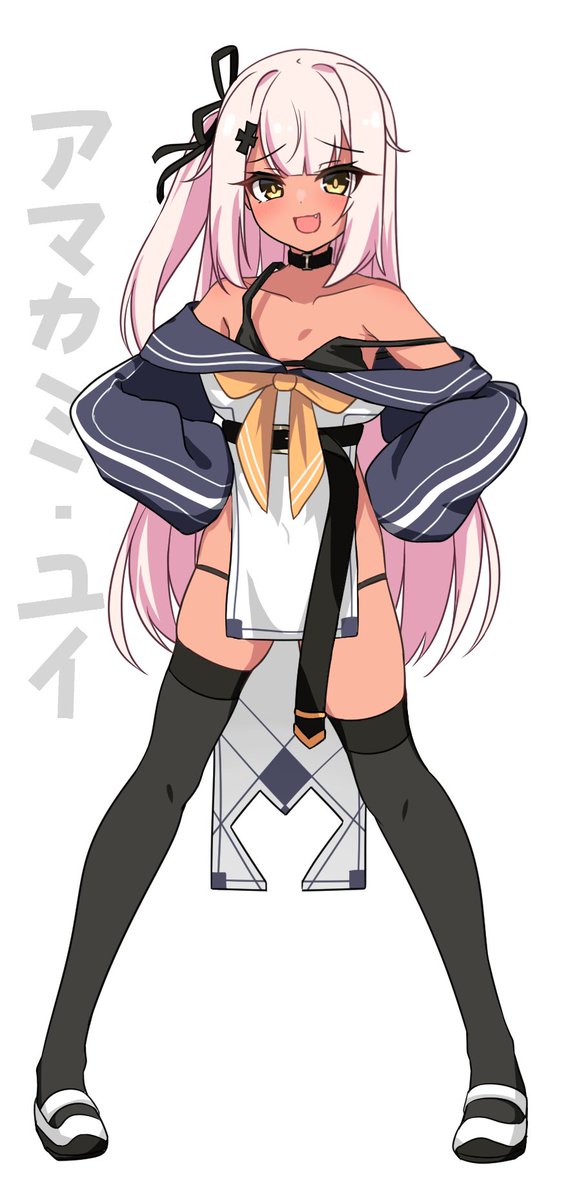 過去のイラスト見るとこの子たち以外にも結構オリキャラ描いてる…ちなみに帽子かぶってる子はLive2Dで動ける。