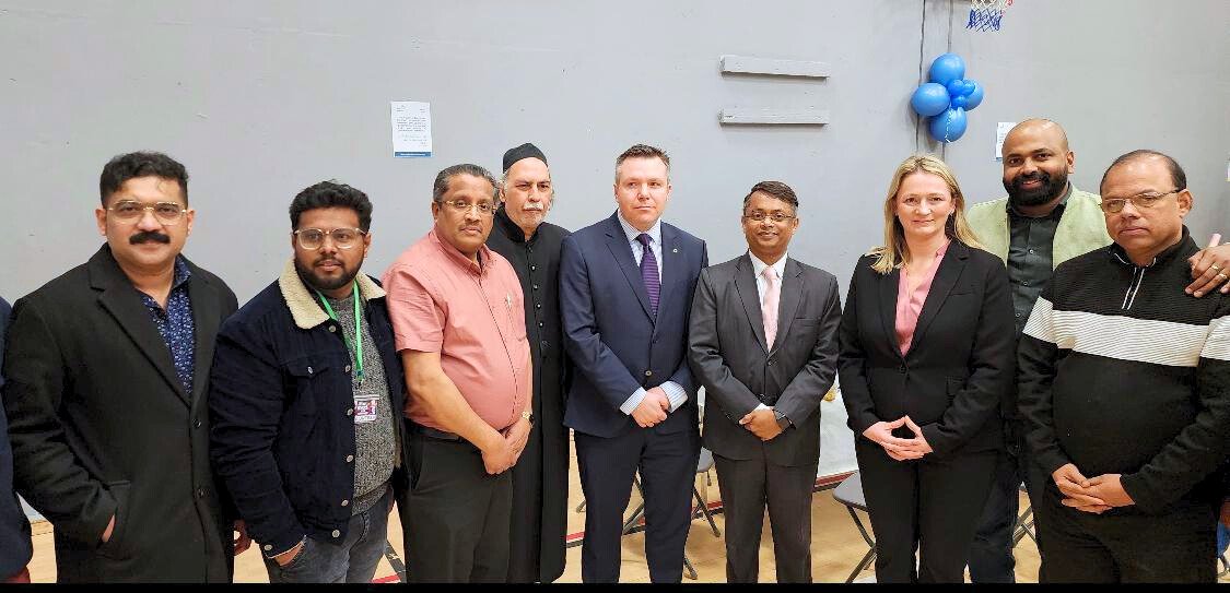 IndiainIreland's tweet image. Deputy Head of Mission, Mr. Murugaraj Dhamodaran @DMurugarajIFS attended an event IFTAR MEET 2025 organized by the Indian community association #KMCC in Ireland.