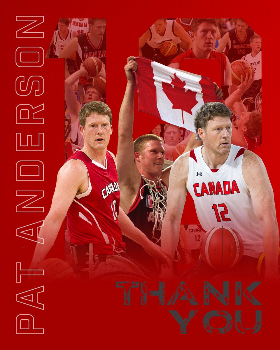 WCBballCanada's tweet photo. After an illustrious career spanning four decades, six-time Paralympian and wheelchair basketball legend Patrick Anderson has officially retired from Team Canada.

Read more: https://t.co/mwhPNwMxZM

#TeamCanada | #Wheelchairbasketball https://t.co/KKhPUUTXbM