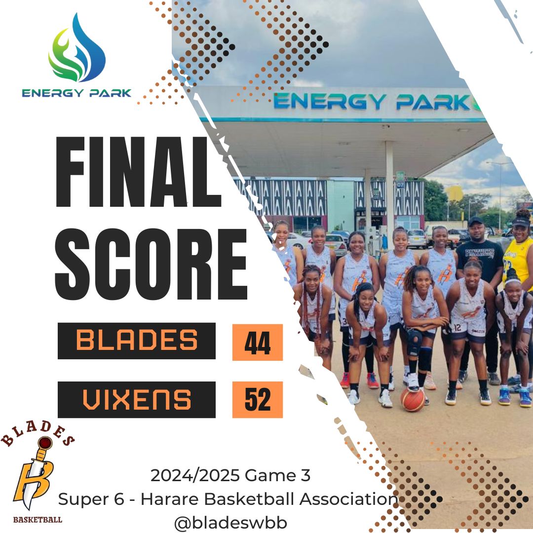 ThisGirlDrey's tweet photo. Tough loss for @bladeswbb Blades Basketball Club 
We move to the next game with our heads up!
Vixens-Foxes Basketball Club gave us a tough match up.

Details of the next game in the next post!
.
.
.
EnergyPark ZW @mahelanizw Mahelani @probrandszim https://t.co/sQrs71fV3h