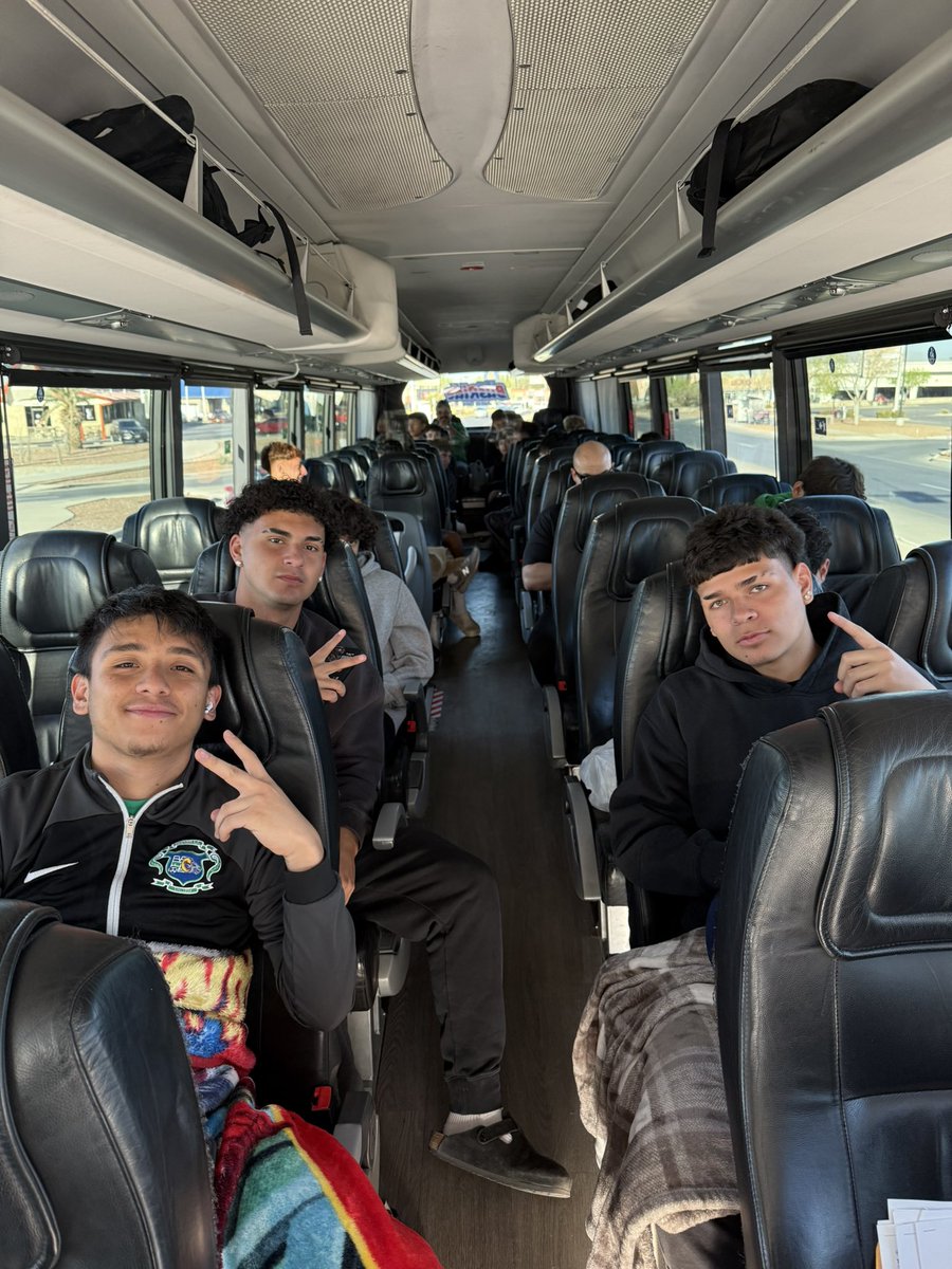 Rams In route to Lubbock for round 2. God protect us. Round 1- 247 miles, round 2-333 miles that’s what it means to be “out in the west Texas town of El Paso” Representing the 915⚽️