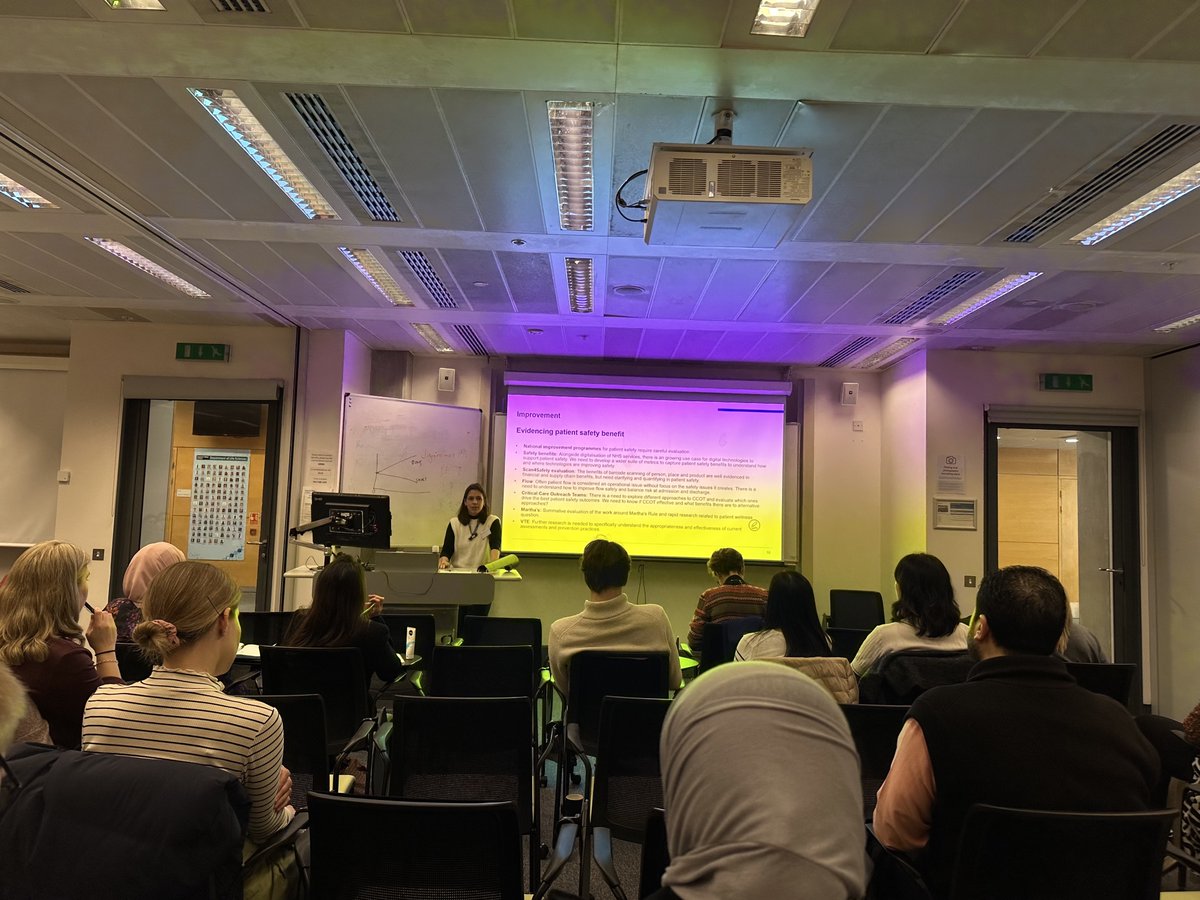 Great to hear from <a href="/KelseyFlott/">Kelsey Flott</a> (at the <a href="/NIHRPSRCs/">NIHR PSRC Network (SafetyNet)</a> event) about national priorities for patient safety including meaningful #publicinvolvement &amp; building on the Patient Safety Partners programme.

I also enjoyed leading a plenary session on capturing impact of public involvement