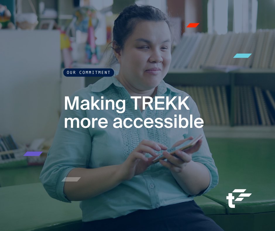 We are making TREKK more accessible. Our latest scans show that we are WCAG 2.0 level AA compliant. If you see any accessibility issues on our website, please let us know via the contact form at trekk.ca/contact, or send us a message in English or French on social media.