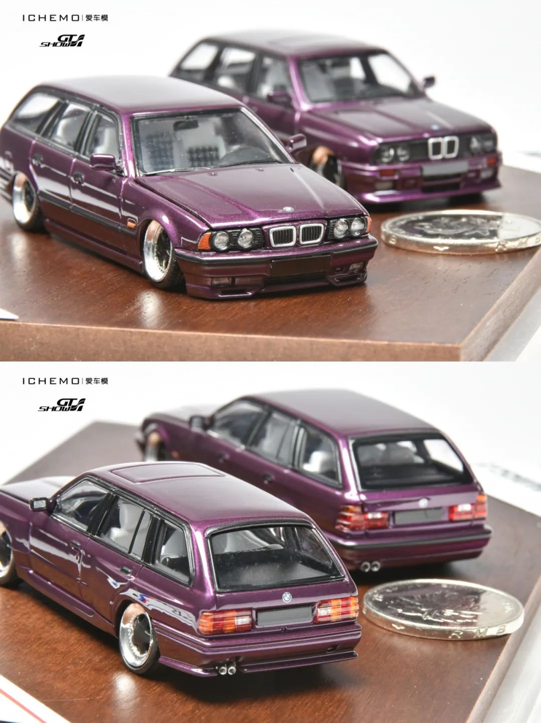 Mortal 1:64 BMW E30 Touring Green – Little Luca's Toys