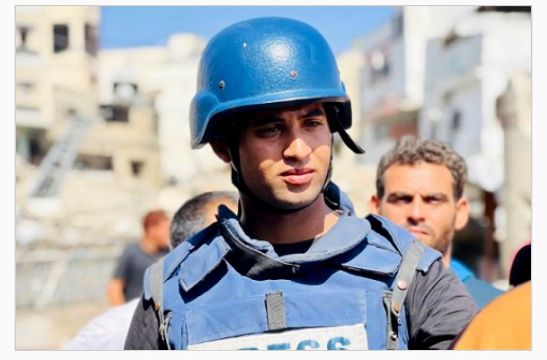 Hussam Shabbat, a young journalist from Gaza, just got killed by Israeli occupation, his #CRIME was #JOURNALISM. 

You will not see world leaders rally for freedom of speech like in #CharlieHebdo simply because the victim is Palestinian and the criminal is Israel; the sacred