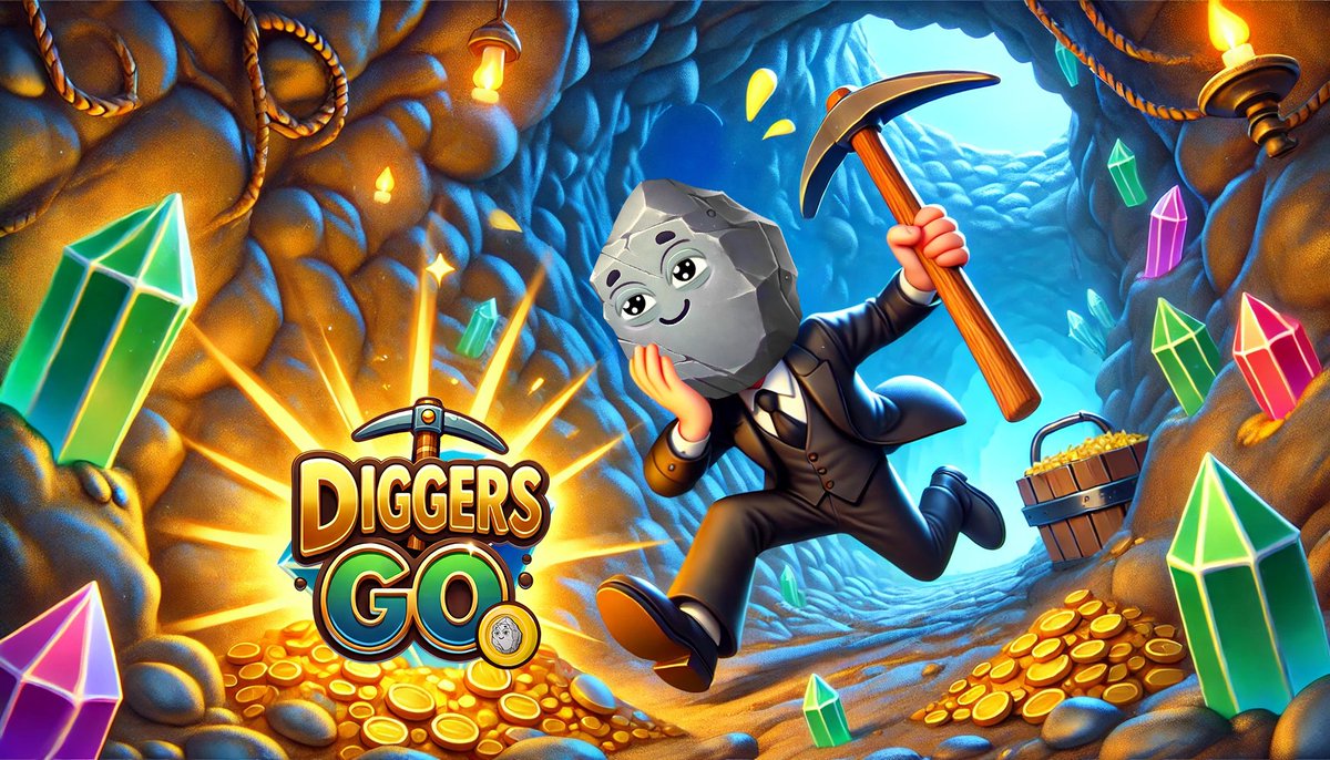 DiggersG0's tweet photo. Midweek momentum, diggers! βοΈ
The mines are full, the team is building, and rewards are waiting.
Together, weβre turning Telegram into a play-to-earn powerhouse. ππ
#DiggersGo https://t.co/99pzSqE05j
