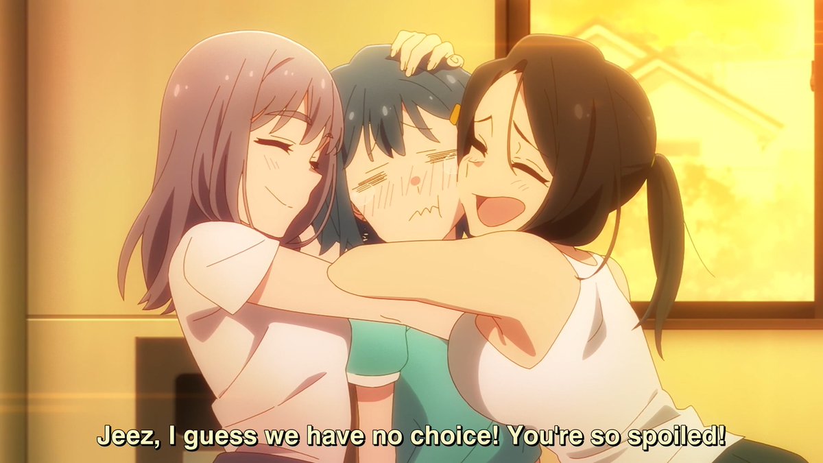 N7Necromorph's tweet photo. I absolutely loved every minute of Sorairo Utility. Amazing storytelling, amazing characters, solid visuals, and audio design, 10/10 masterpiece.
Hopefully, we don't have to wait too long for a season 2.
#Anime #Animetwt #SorairoUtility https://t.co/4eN7yngwGX