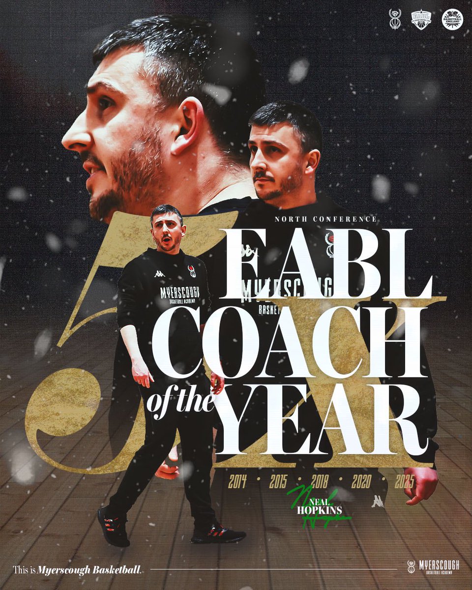 Looking at a 5𝒙 <a href="/academybballeng/">Academy Basketball England</a> North Conference Coach of the Year! Congratulations, <a href="/NealHopkins11/">Neal Hopkins</a>!

#MySco