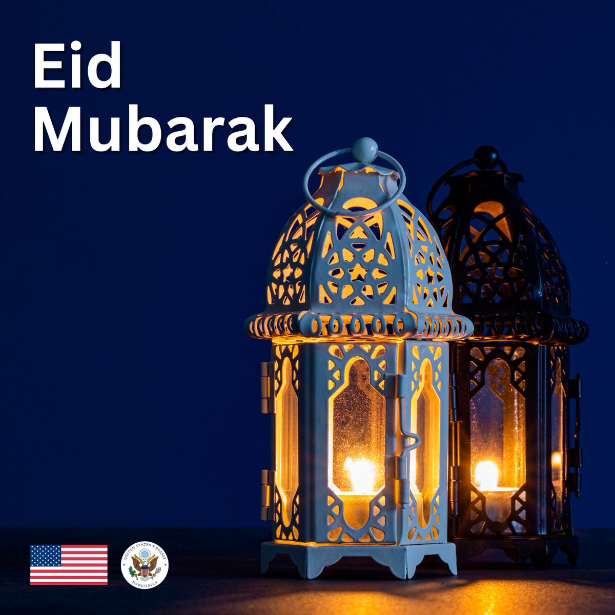 Srećan Ramazanski bajram! 🕌✨ To everyone in #Montenegro celebrating today, may this #EidAlFitr bring peace, joy, and prosperity to you and your loved ones! #EidMubarak! 🎉