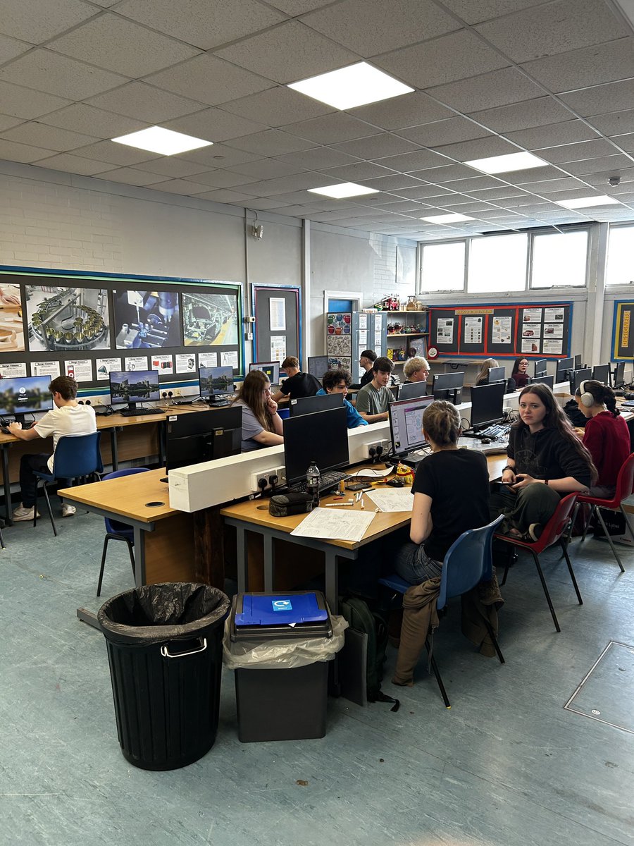 What committed and hard working pupils we have at Bedwas! Impressive turn out today, across the year groups completing their coursework for their DT deadlines! Well done all that came!