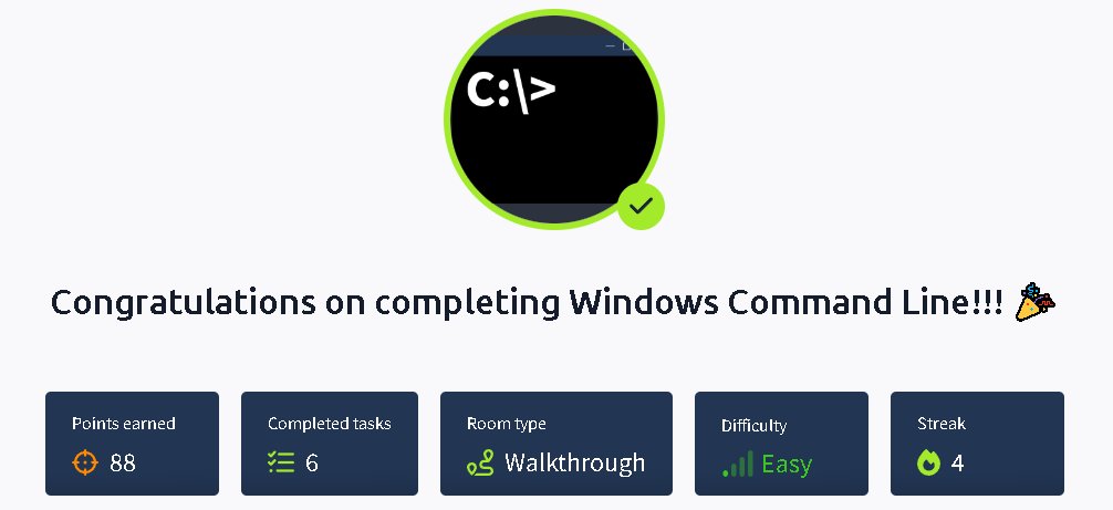 707_Roi's tweet image. Mastered the essentials of Windows Command Line on @TryHackMe!💻

Learning core commands to navigate and control Windows systems efficiently.🔐

Big thanks to @allenhaper &amp;amp; @tryhackme for the hands-on experience!

#CyberSecurity #InfoSec #WindowsCommands