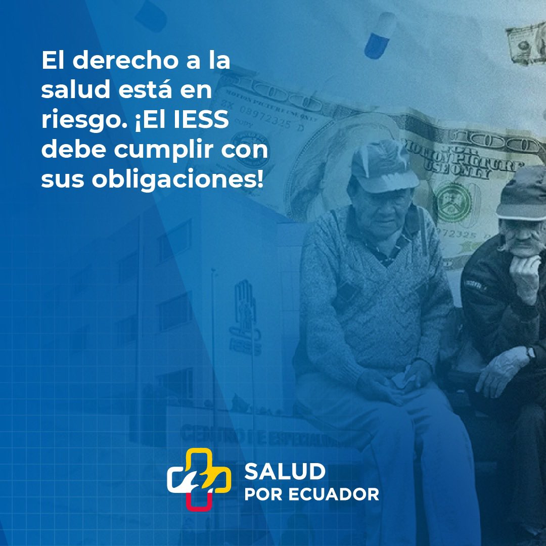 saludporecuador's tweet photo. Mientras el IESS retiene pagos millonarios, cientos de médicos han tenido que renunciar y hospitales privados han limitado la atención. ¿Quién nos atenderá mañana? Exigimos soluciones YA🚨

#DerechoALaSalud #IESSDebePagar #SaludParaTodos
#AccionCiudadana #SaludPorEcuador https://t.co/eQhXBNU7vc
