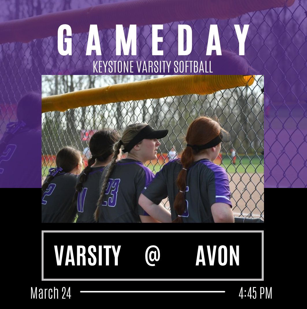 We made it! Season Opener TODAY! 4:45 pm @ Avon High School. Hope to see you there!