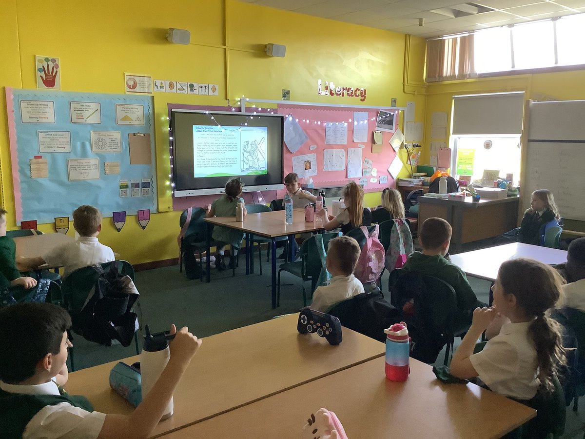 Today we have been learning about the Station of the Cross.