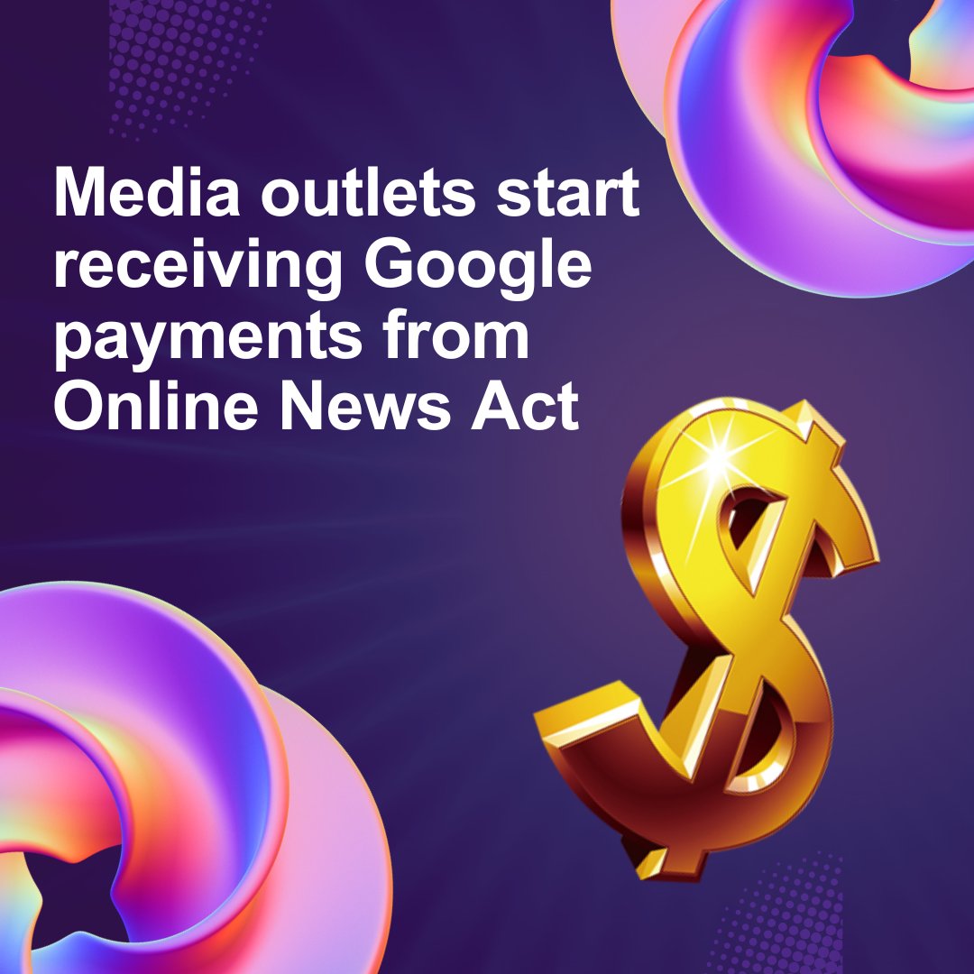 📢 Media outlets across Canada have started receiving payments from Google under the Online News Act.

Read more here: tinyurl.com/2vcvnvnk

#OnlineNewsAct    #CJC