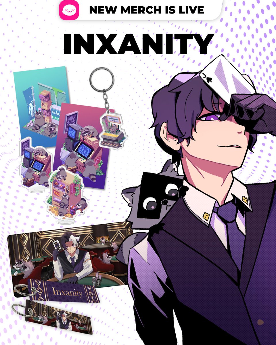 🦝♠️ Watch out, the trash gang is out to cause mischief! ♠️🦝

Excited to anounce that we partnered up with <a href="/shopuwumarket/">UwU Market</a> to drop these fellas out wide!

Link down below 🔗

#pixelart #raccoons #trashgang
Winning Hand Art by .NekoVaro