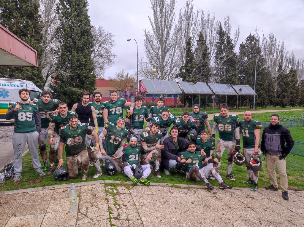 Victory Monday 💚 

¡SKOL! #ValhallaAwaits 🪓💚

#Govikings #americanfootball #futbolamericano #touchdown #boadilladelmonte #deporte #vikings