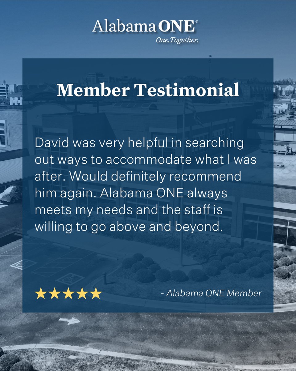 Alabama ONE Credit Union tweet media