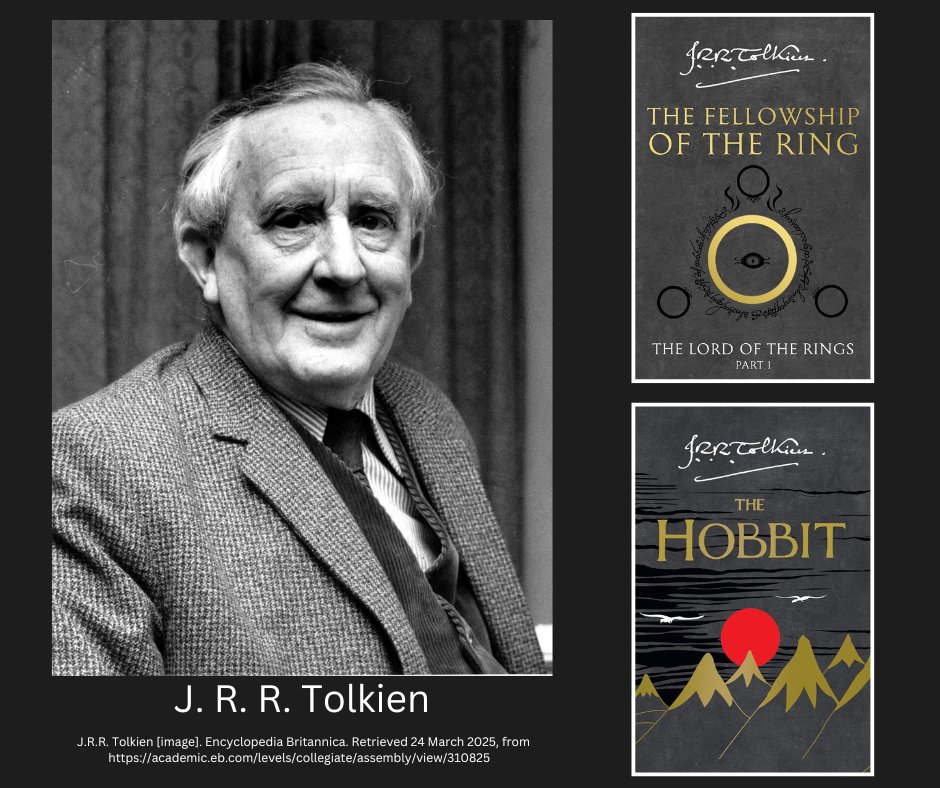 🌟Happy #TolkienDay!🌟
Dive into the enchanting world of Middle-earth and discover the magic of Tolkien's storytelling. Whether you're a long-time fan or new to his works, there's always something to inspire and captivate. 🧙‍♂️
📍 Visit the LRC to explore our collection!