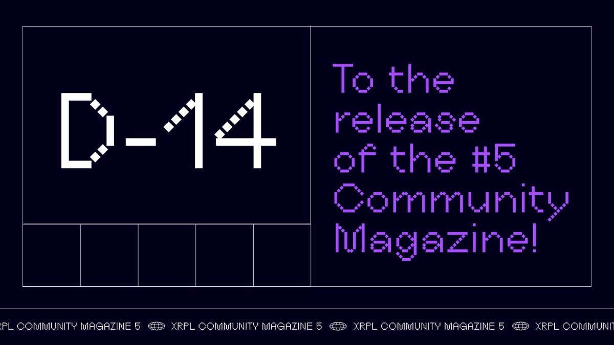 📢 The new XRPL Community Mag is dropping in just 2 weeks! 🚀 
Missed the previous editions? No worries, catch up on all the XRPL news, insights, and community spotlights! 
👉Download past mags here: xrpl.at/communitymags

<a href="/zsofi_b2/">Zsofi B</a> <a href="/lucbocahut/">Luc Bocahut</a> <a href="/Odelia_Torteman/">Odelia Torteman</a> <a href="/RyanMolley/">Ryan Molley</a>