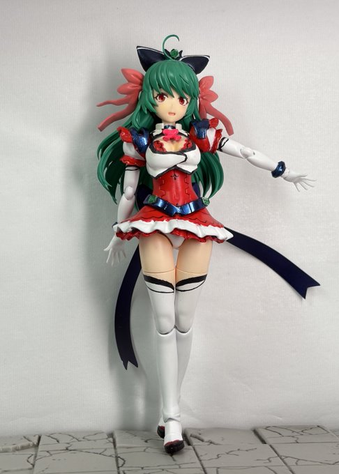 レムティアシータことくるみちゃんお誕生日おめでとう!
ギリギリ完成した30MSレムティアシータでお祝いだ!#さんかくアート

ポーズやレシピはちょいお待ちください。 