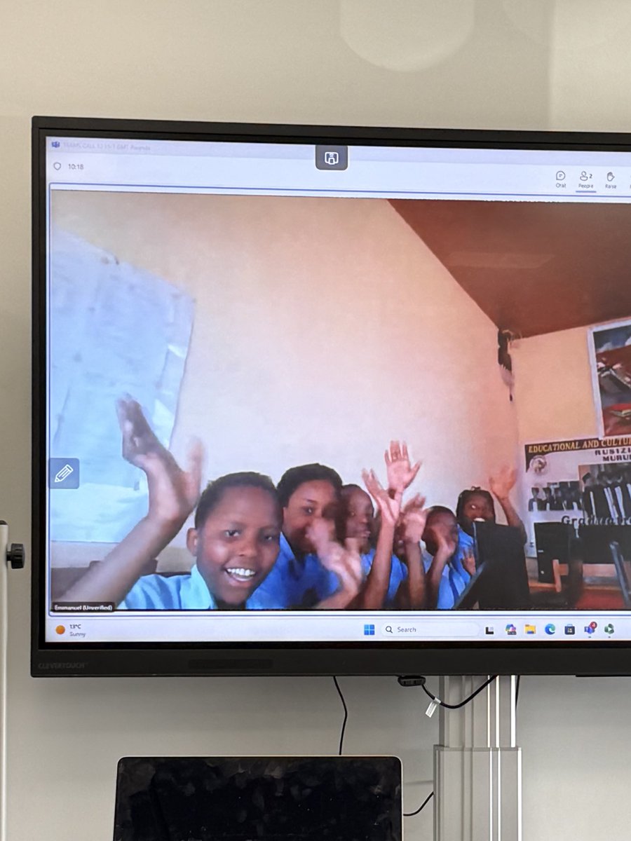 Imanx_a's tweet photo. After exchanging letters with students in Rwanda, we had an amazing video call to connect with them! ✉️💙
Let’s keep supporting their school— every child deserves a good education &amp; every donation makes a difference!🙏✨
🎗️Donate here: https://t.co/7q9yiFP2F8
#EducationForAll https://t.co/OxKmJGst9z