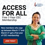 Photo by Council for Exceptional Children (@CECMembership)