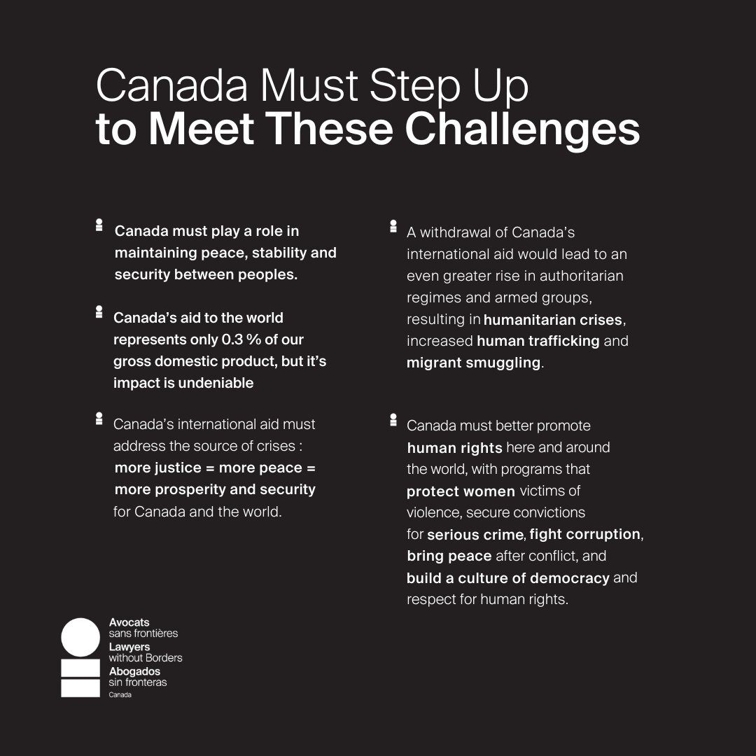 ASF Canada (@asfcanada) on Twitter photo #CanadaElection2025: Canada 🇨🇦 must step up to protect human rights and the rule of law here and abroad. Without human rights, it's the law of the strongest.
Our recommendations for all parties: asfcanada.ca/en/medias/cana…
<a href="/cooperation_ca/">Cooperation Canada</a> <a href="/AQOCI/">AQOCI</a> <a href="/CanadianAid/">Aid Works 🍁🌏</a> #AidWorks #CanadaElection2025: Canada 🇨🇦 must step up to protect human rights and the rule of law here and abroad. Without human rights, it's the law of the strongest.
Our recommendations for all parties: asfcanada.ca/en/medias/cana…
<a href="/cooperation_ca/">Cooperation Canada</a> <a href="/AQOCI/">AQOCI</a> <a href="/CanadianAid/">Aid Works 🍁🌏</a> #AidWorks