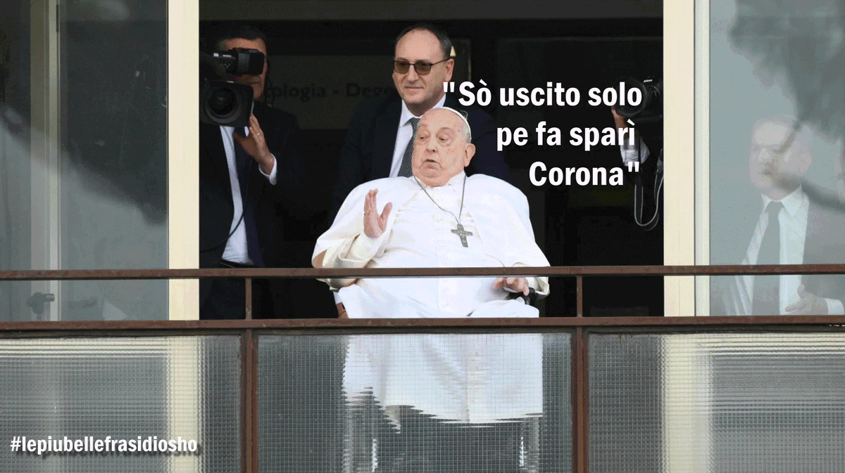 lefrasidiosho's tweet photo. #FabrizioCorona: "Se #PapaFrancesco è vivo mi ritiro" https://t.co/1LPJ82nnUR