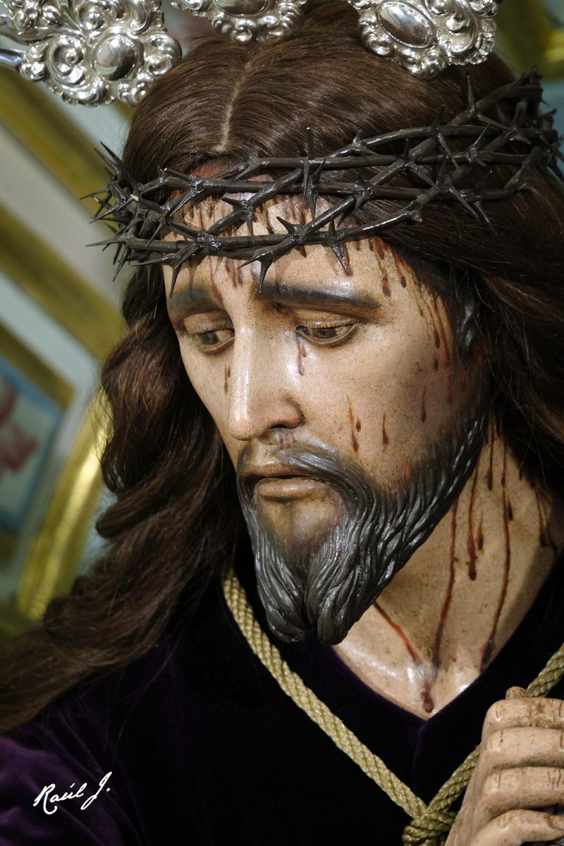 esperanzafdezc's tweet photo. Reposición al culto de Ntro. Padre Jesús del Silencio tras su #restauración.

Mi agradecimiento a la @HdaddelSilencio de Sanlúcar de Barrameda (Cádiz) por la confianza depositada en mí para llevar a cabo este trabajo.

📷: @ImagineJaemmm 
         Raúl Jiménez Santos https://t.co/cXKacNfjV5