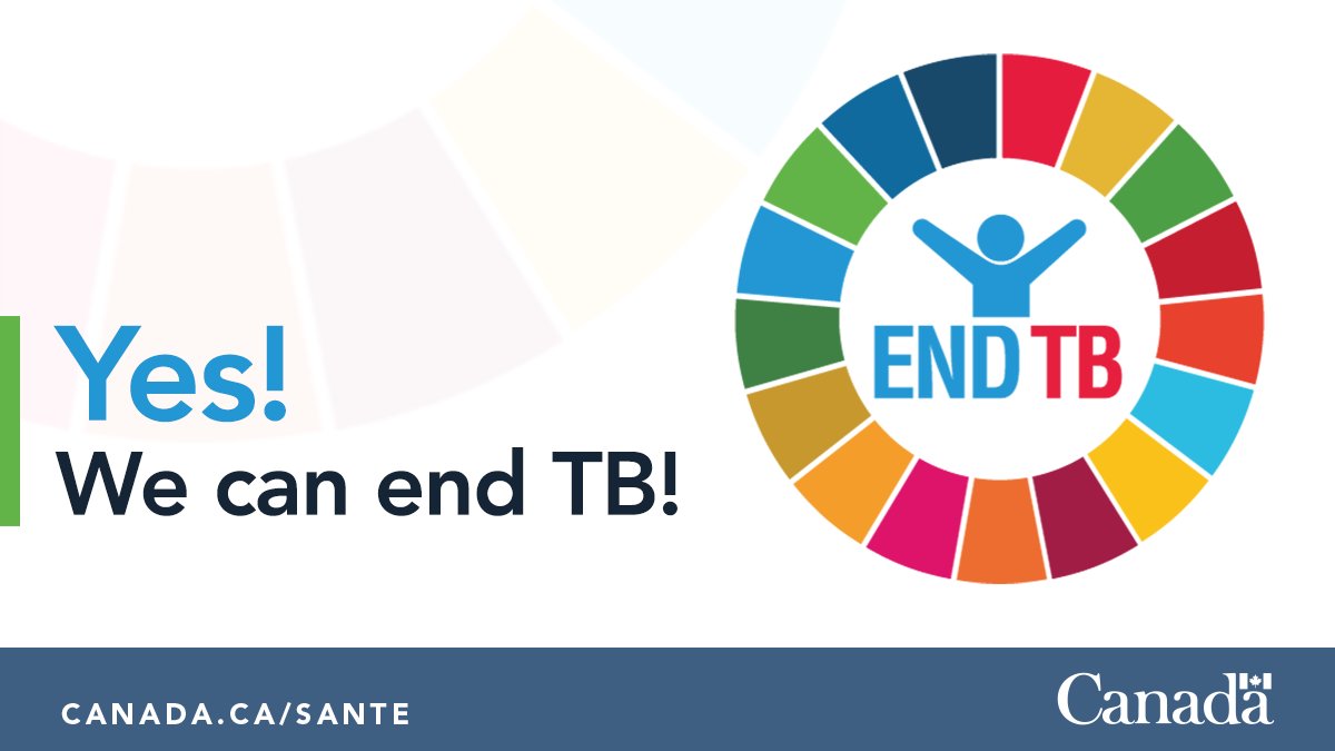 Yes! We Can #EndTB! Learn how the Government of Canada is working with Indigenous organizations, provincial and territorial governments, and partners to eliminate #tuberculosis in Canada and worldwide. ow.ly/eaLw50VlojU 

#WorldTBDay