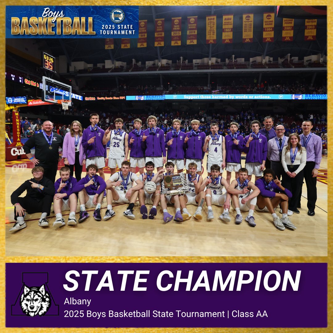 Minnesota State High School League tweet media