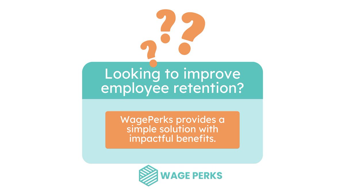 Looking to improve employee retention? 🤔

WagePerks provides a simple solution with impactful benefits.

Explore our options for SMEs.

wageperks.com

.
#RetentionStrategy #BusinessSolutions #WagePerk