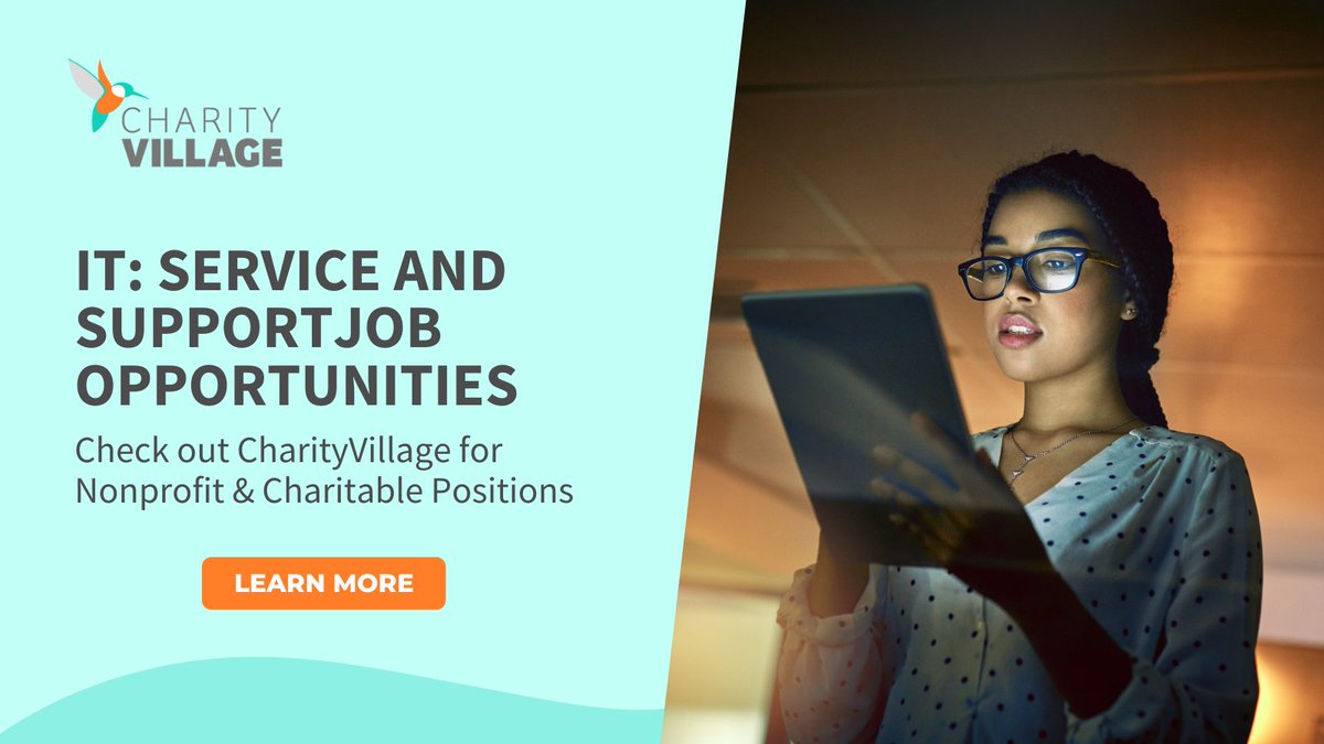New IT: Service and Support job opportunities are posted every day! Check out our job board to review nonprofit and charitable openings in your area. 

okt.to/xX0IFp

#IT #ITworkers #jobs #nowhiring #opportunity #jobposting