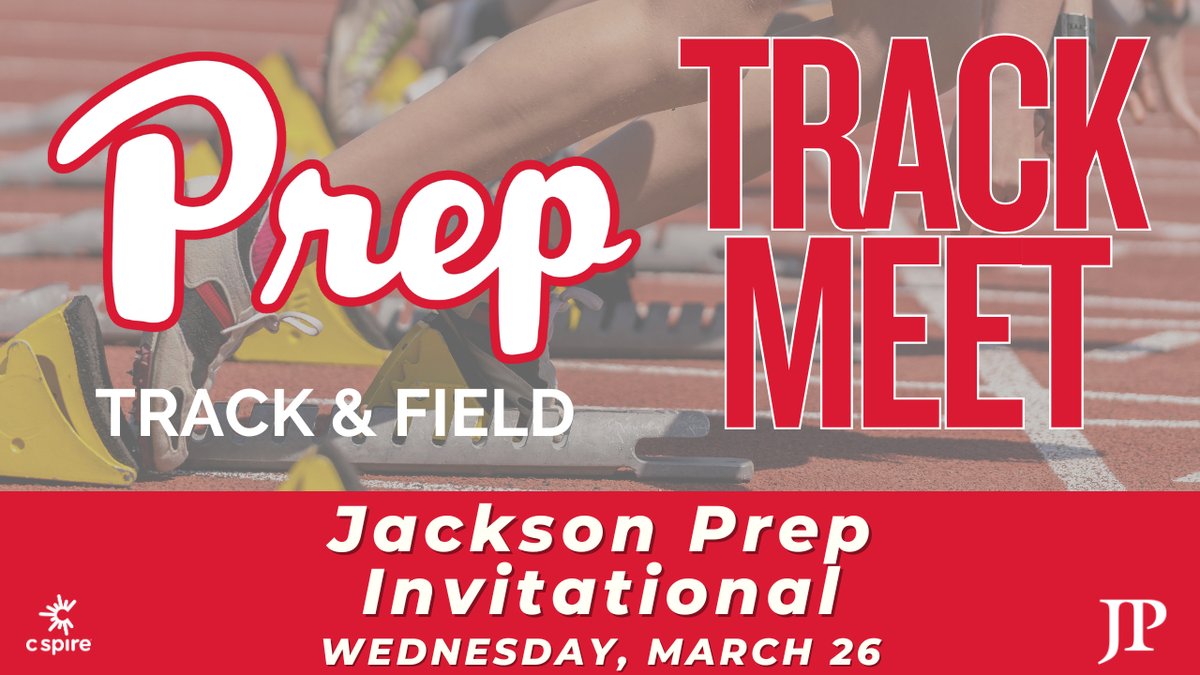 JPsports's tweet image. Prep hosts the Jackson Prep Track and Field Invitational on Wednesday, March 26!