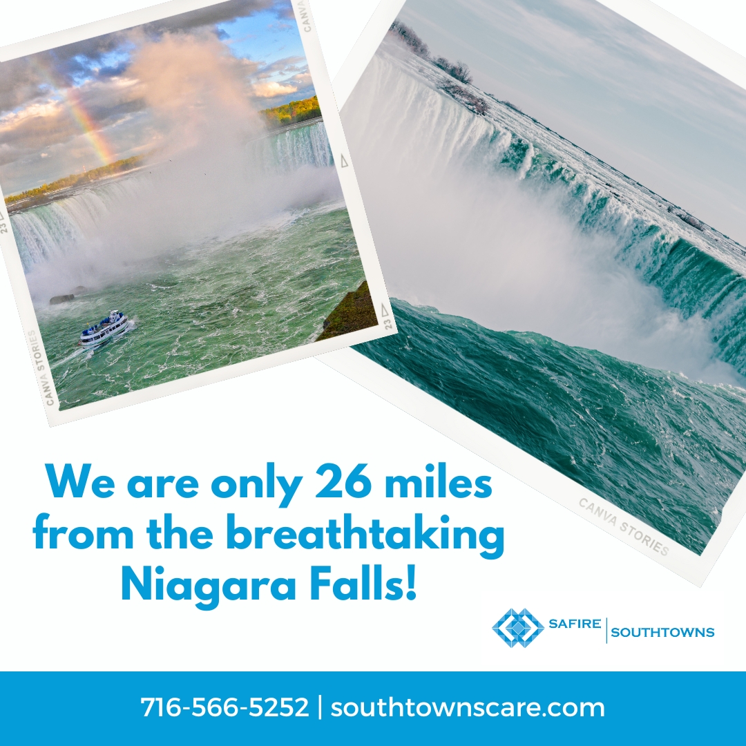Did you know we’re just a 36-minute drive (26 miles) from the breathtaking Niagara Falls? 🌊 Have you been? Like this post if you have! 👍😀 

#NiagaraFalls #OurCommunity #Southtowns #BuffaloNY #ExploreWithUs