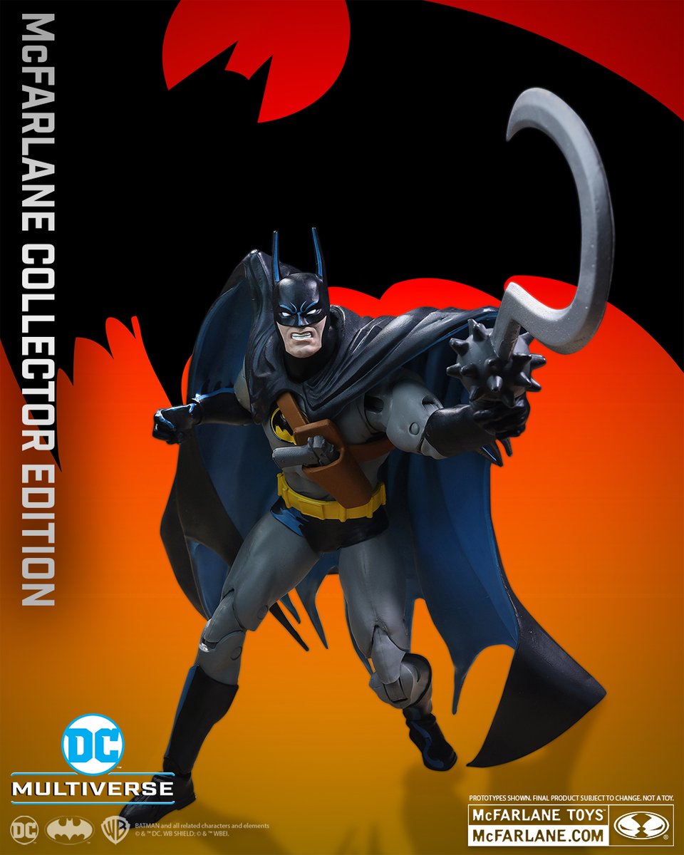 FIRST LOOK - Batman™ (Batman: Year Two™) McFarlane Collector Edition #34 pre-order launches MARCH 28th at select retailers!

#McFarlaneToys #DCMultiverse #Batman #BatmanYearTwo #DCComics #McFarlaneCollectorEdition