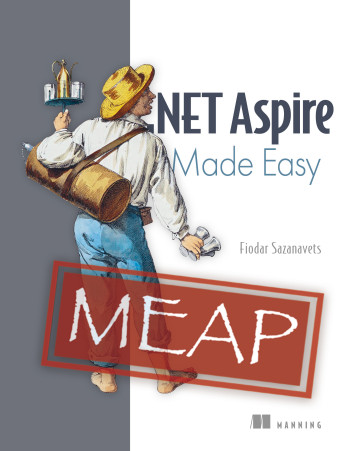 ManningBooks's tweet image. 📣Deal of the Day📣 Mar 24

SAVE 45% TODAY ONLY!

.NET Aspire Made Easy &amp;amp; selected titles: mng.bz/WrEx @FSazanavets

NEW MEAP! Write #distributedapps naturally on your local machine using .NET Aspire! #dotnetaspire #Azure #AWS #cloudnative #dotNE