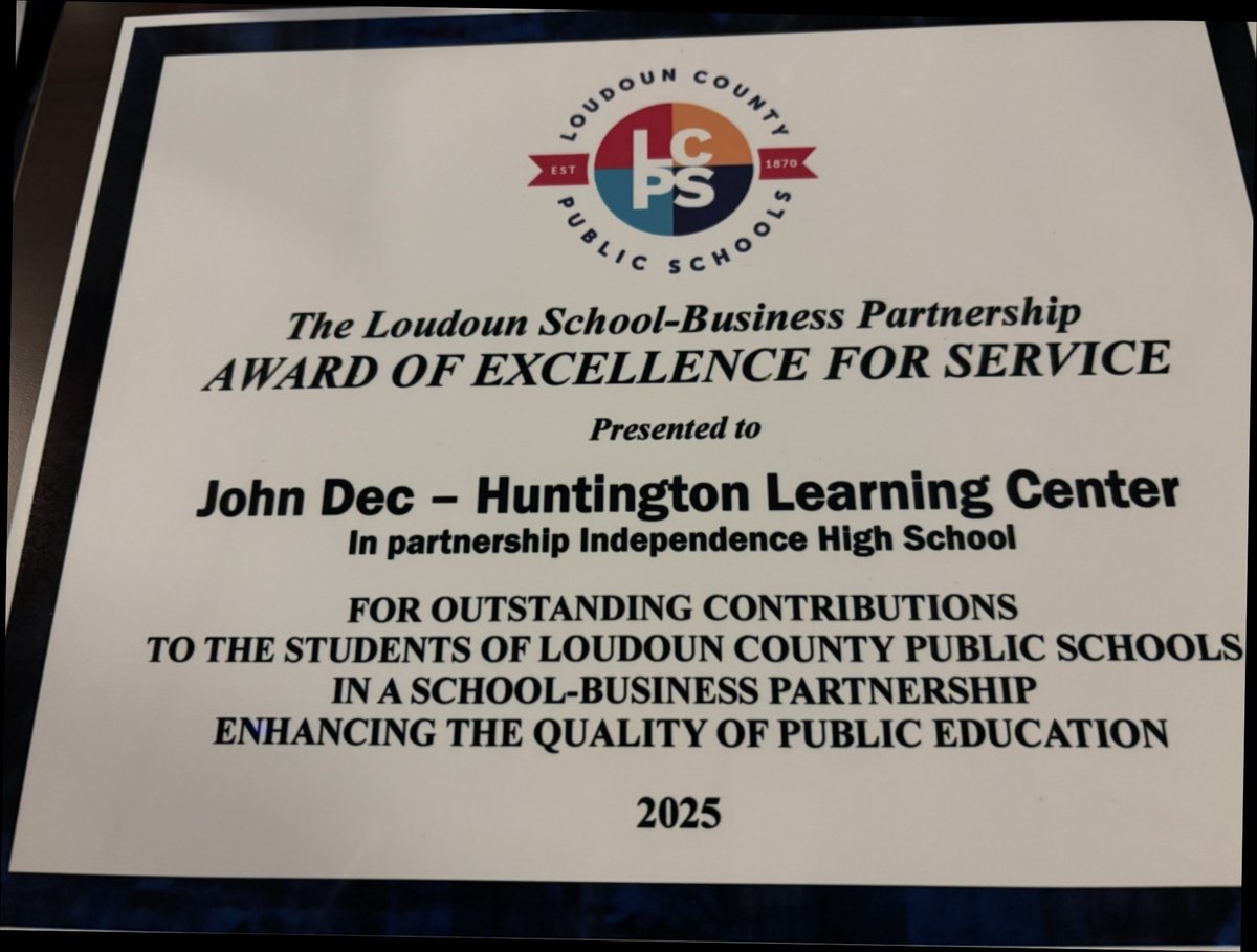 South Riding Huntington Learning Center tweet media