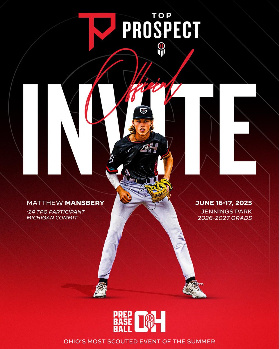 Thank you <a href="/weldyprep/">Kyle Weldon</a> and <a href="/PrepBaseballOH/">Prep Baseball Ohio</a> for the invite to the top prospect games!