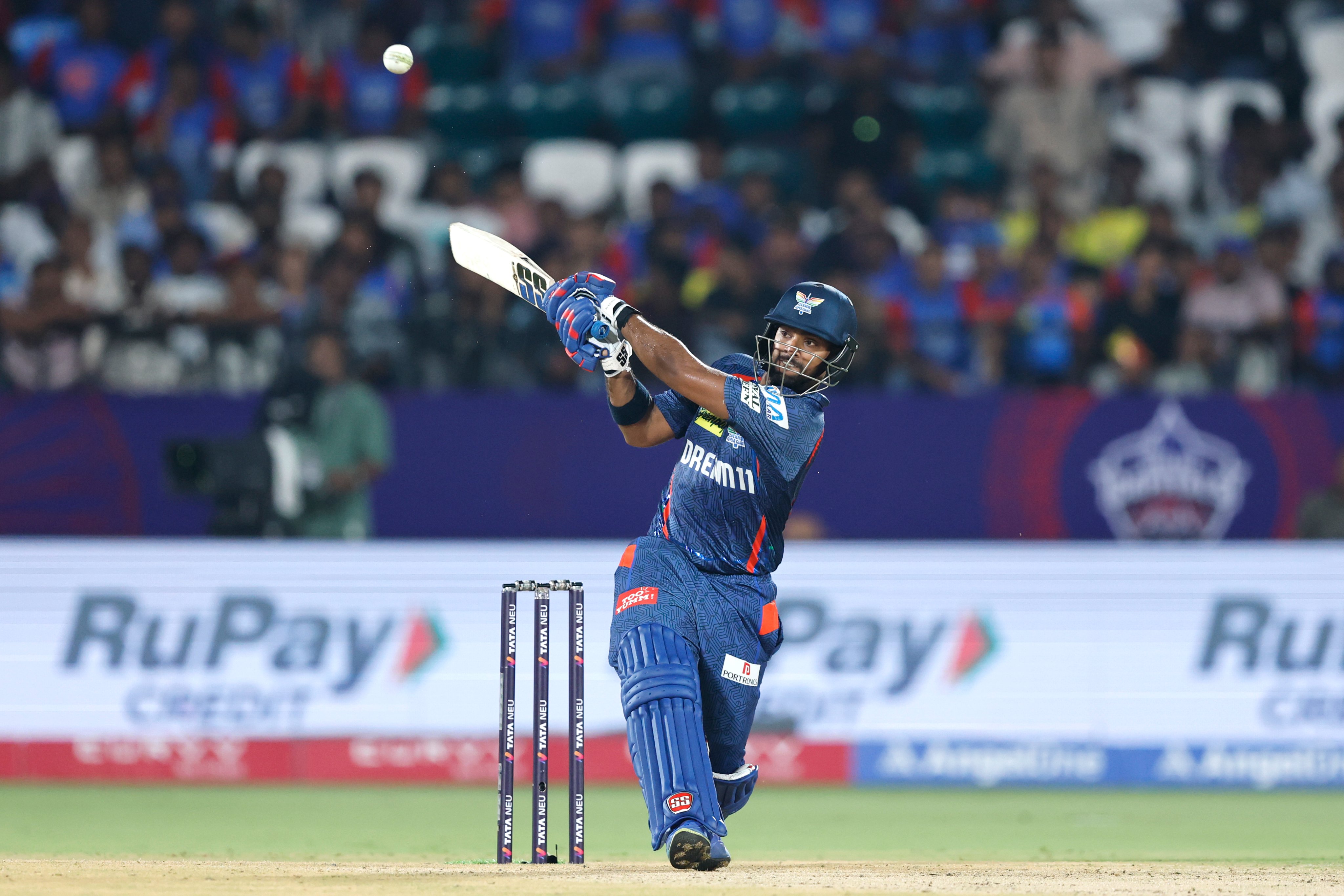 Nicholas Pooran completes his fifty in just 24 balls. | sportzpoint.com