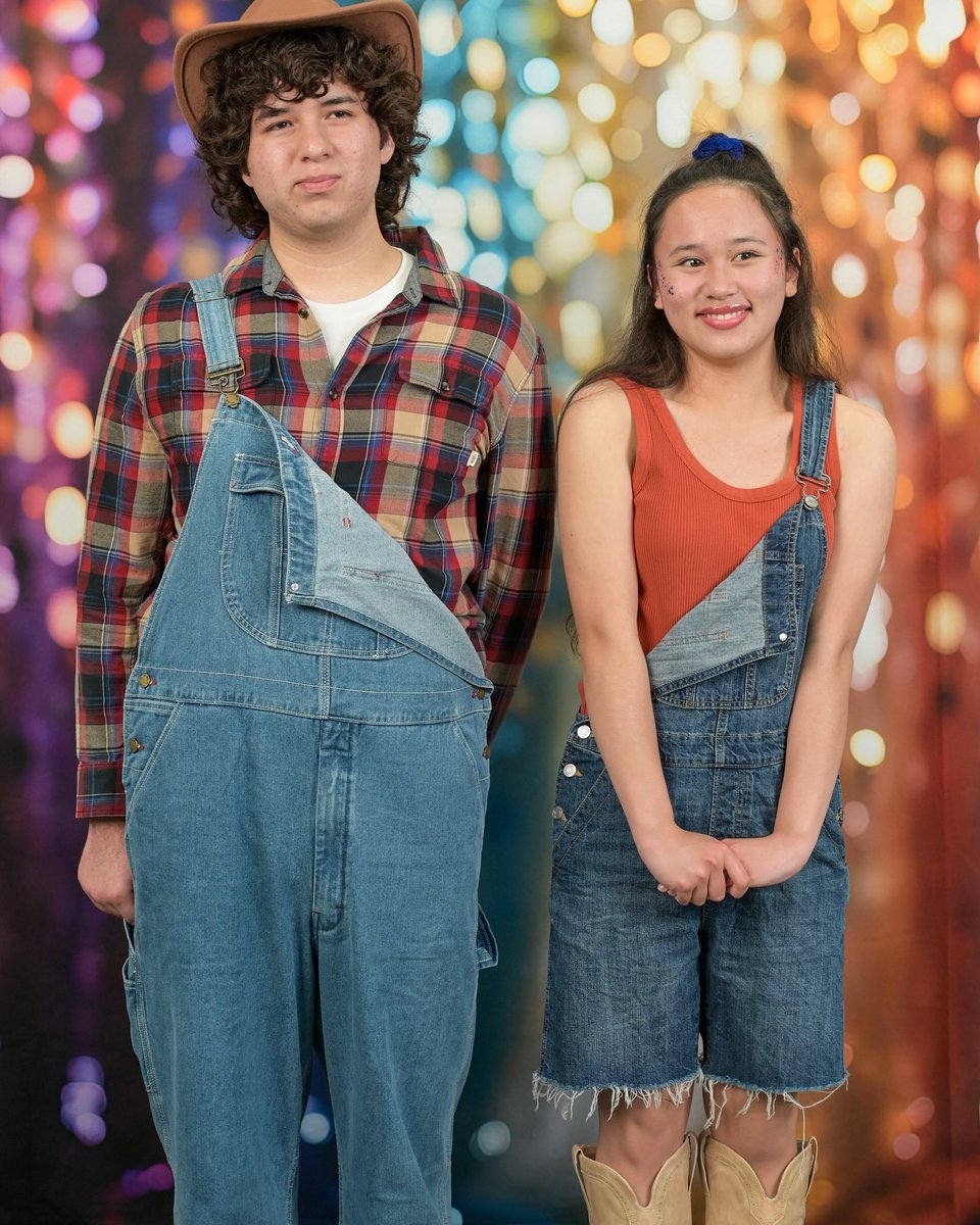 Footloose Cast &amp; Crew are finally in COSTUME! Purchase your Footloose ticket(s) TODAY! Don’t miss out on this fun, high energy, 80’s-tastic spectacular! Opening Night is just TWO WEEKS away - April 3-5 and April 9-11 @ 7pm! 🎶 🎼 ⚡️