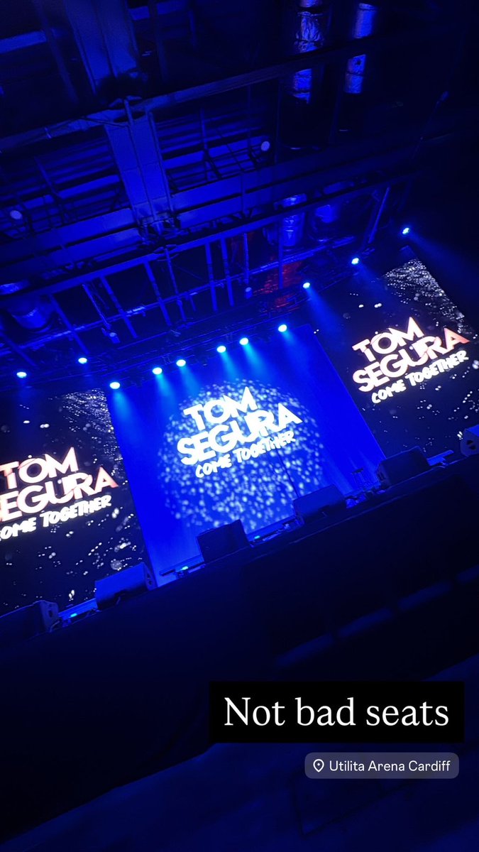 Great evening in Cardiff. Watching the incredible <a href="/tomsegura/">Tom Segura AKA Mr. Ladybug</a>. His show was incredible. Megan markle gripping like a python 🤣