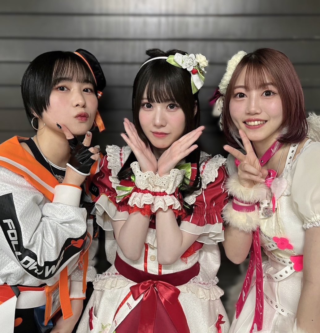 今回のライブで今までよりもみゆちゃんせえなちゃんとお近付きになれた