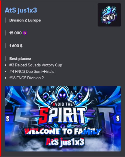 Avoid_the_Spirit (@avoid_thespirit) on Twitter photo Рады представить вам второго игрока S - состава.
<a href="/jus1x3/">jus1x3 🇷🇸🇬🇪</a>
Добро пожаловать! Пожелаем ему успехов и лучших результатов! Рады представить вам второго игрока S - состава.
<a href="/jus1x3/">jus1x3 🇷🇸🇬🇪</a>
Добро пожаловать! Пожелаем ему успехов и лучших результатов!