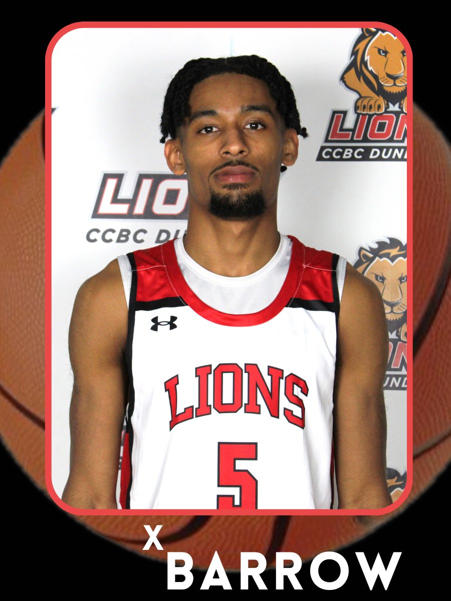 Congratulations to <a href="/ccbcdundalkmbb/">CCBCDundalkMBB</a>'s #5, Havier Barrow. X was named Honorable Mention to the NJCAA Region 20 2024-25 Men’s Basketball Division II All Region Team.