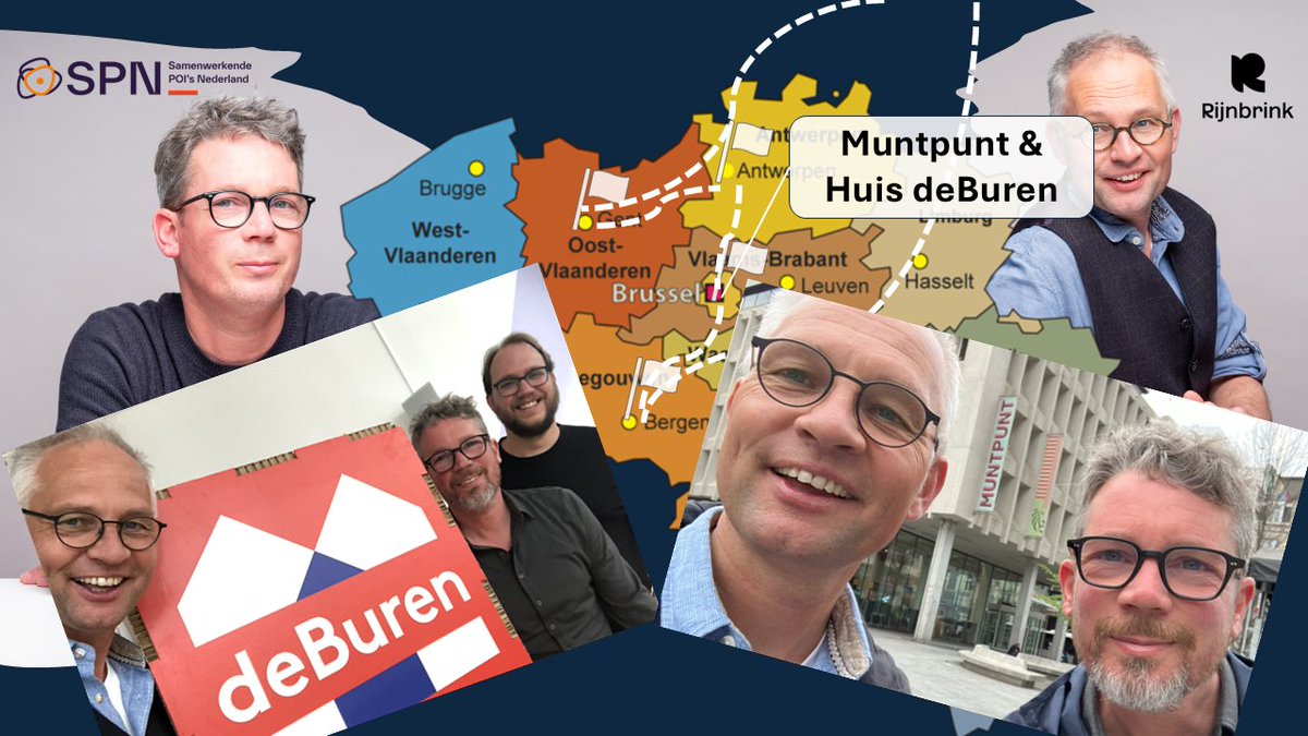 Georges en Mark gaan gluren bij de zuiderburen.... deel 3: Over Vlamingen die gewoon lief zijn en Nederlandse en Vlaamse bibliotheken die wel in één stelsel kunnen... Interesse? Lees het hier: markdeckers.net/2025/03/george…